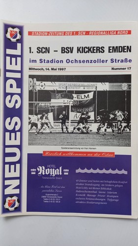 Stadionheft sc - 96/97,