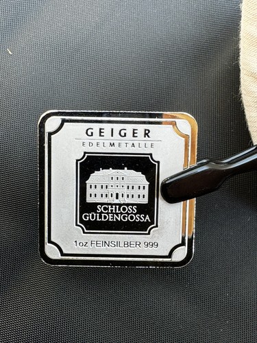 Geiger silberbarren 999 - 1,