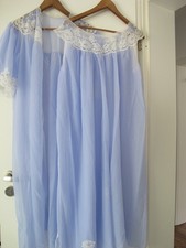 2 Teile Vintage Morgenmantel