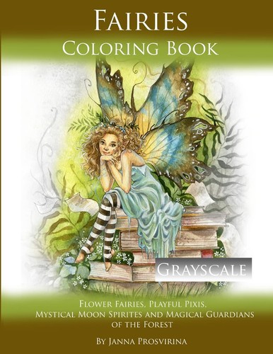 Fairies coloring book - fairies,