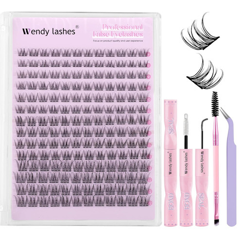 Wimpern extensions set - wimpern, slyw