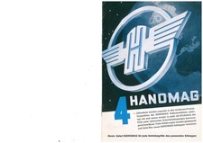 Prospekt Hanomag  Hannover Schlepper 50-iger Jahre selten ?