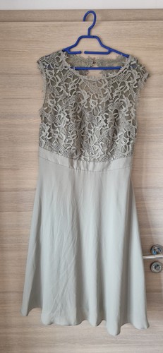 Elegantes spitzenkleid - spitzenkleid, /