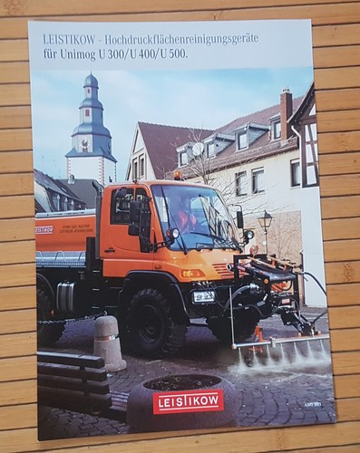 Prospekte konvolut unimog - prospekte,