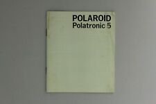 Anleitung Manual Polaroid Polatronic 5  (12112806)