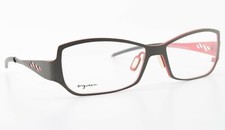 ORGREEN Brille Catalina Titanium 16 53[]14 Eye Frame Handmade in Japan Red Grey 