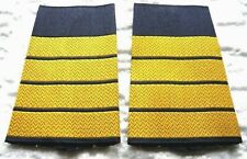 Rangabzeichen Marine Kapitän zur See gold/blau Schulter Klappen Schlaufen Navy