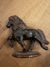 Keramik Pferd Figur