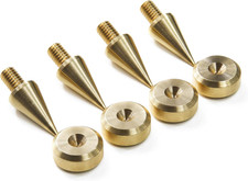 Lautsprecher-Spikes und Pads aus Messing  M6  für HiFi-Ständer