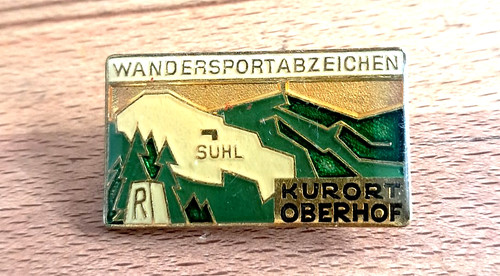 Wanderabzeichen oberhof - wanderabzeichen,