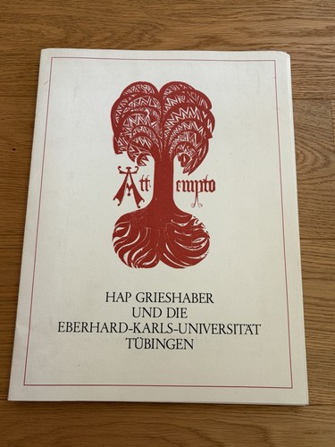 Hap grieshaber kunstmappe - hap,