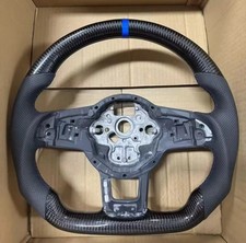 Carbon lenkrad blau leder - lenkrad, für