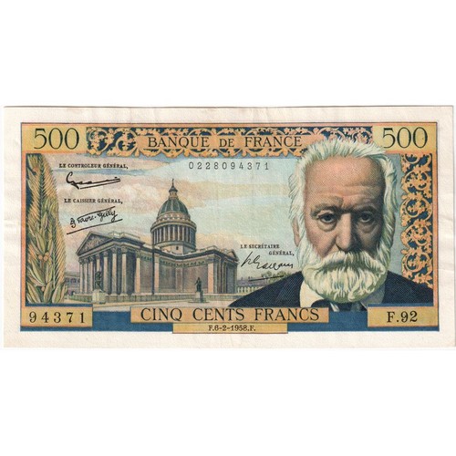 Frankreich 500 francs victor - frankreich,,