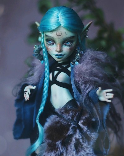 Monster high ooak - doll, by
