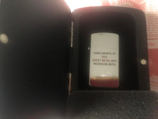 Zippo Feuerzeug 1 Stück aus meiner Sammlung--ungezünde Slim Pat.2517191 aus 1959