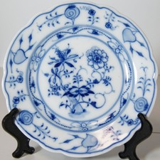 Paar alte Teller - Zwiebelmuster - F.A. Reinecke ab 1927