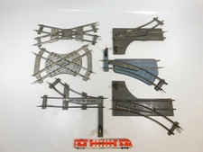 6x Spur 0 Weiche/Kreuzung für