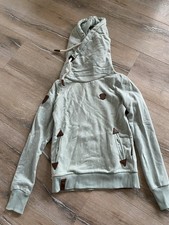 Kaputzen Pullover Gr S Naketano grün mit maritimen Muster