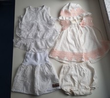 Baby Mädchen Kleider Kleidchen Taufkleid Festkleid 74/80 für Mädchen gebraucht 