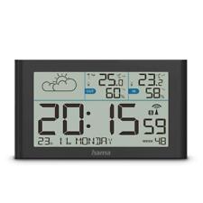 "HAMA Sylt Wetterstation mit Funk-Wecker und Außensensor in