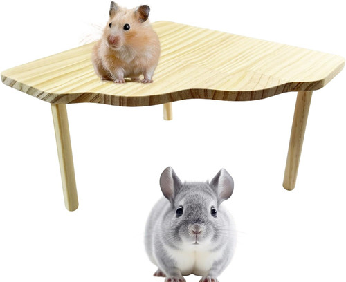 Hamster plattform aus - hamster-plattform, holz