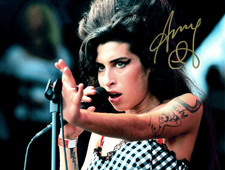 Amy Winehouse  Autogrammfoto