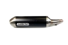 ARROW Auspuff RACE TECH für Honda VFR800F 2014-16 aus Aluminium, schwarz