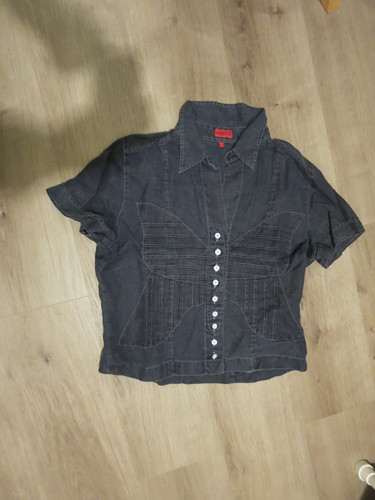 Nadine jeansbluse bluse - h., jeansbluse,