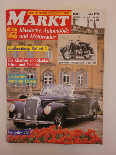 Oldtimer markt 1991 - oldtimer, 5/1991