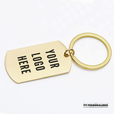 Gravierter Schlüsselring Logo