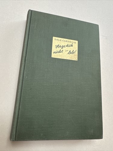 Buch sorge die nicht lebe - buch:,