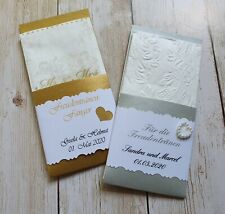 20 Taschentücher für Freudentränen Gold Silber, Hochzeit, individuell, 15 Motive