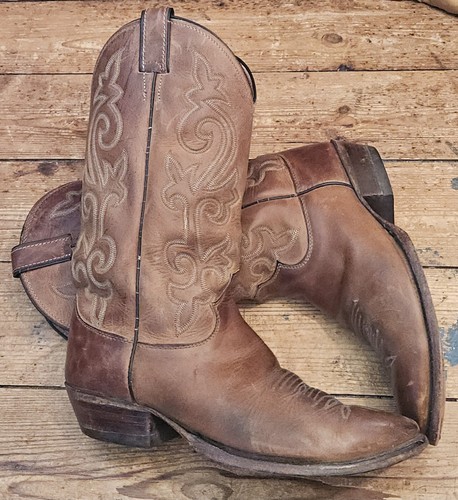 Vintage justin leder - vintage,