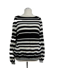 Maerz München Damen Pullover gestreift 100% Cotton Gr.42