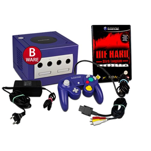 Gamecube konsole lila purple - gamecube,