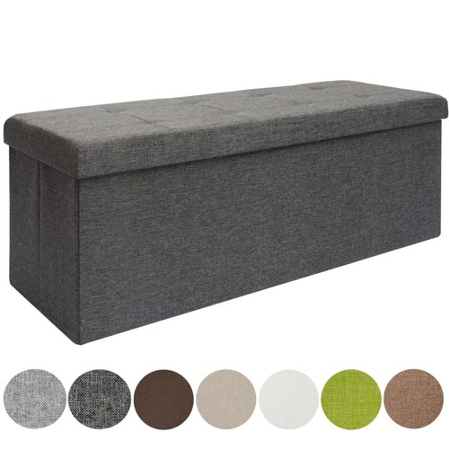 Faltbare sitzbank 110x38x38cm - faltbare,
