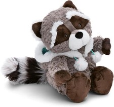 Nici 61288 Kuscheltier Waschbär Lenno 35cm schlenkernd mit | Winter | 61288