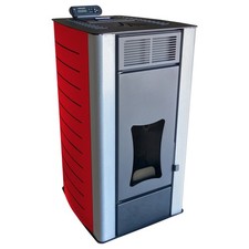 Pelletofen wasserführend Pelletheizung Pelletkamin 18kW bis 300m³ Pellet Heizung