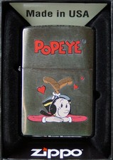 Zippo Feuerzeug " Olivia von Popeye Sammlerstück" Neu & OVP.