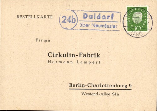 Postkarte - (1413),