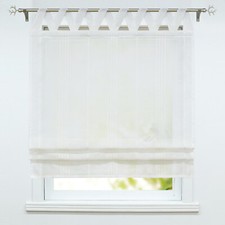 Raffrollo mit V Schlaufen