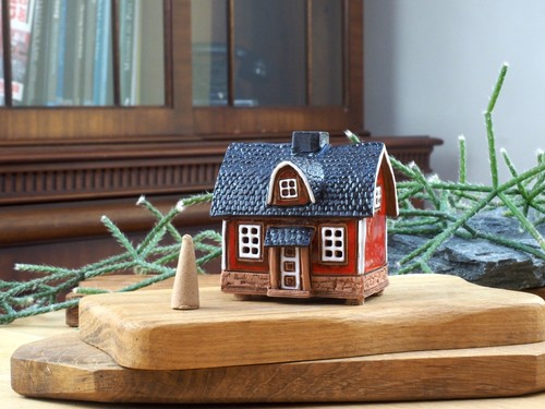 Keramik räucherkegelhaus - räucherkegelhaus, –