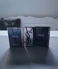 YSL Black Opium Damen,  Eau de Parfum Spray, verschiedene Sorten, 3× 1.2 ml 