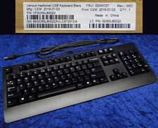 LENOVO Traditional USB Keyboard 00XH727 BK, W01 - Tastatur QWERTY (GB / US)