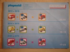 Playmobil Bauanleitung 3213