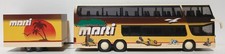 Rietze Sondermodell Setra S 328 DT "marti" (mit Anhänger)