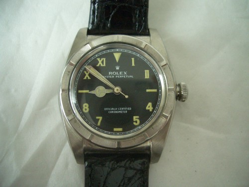 Rolex bubble back edelstahl - rolex,