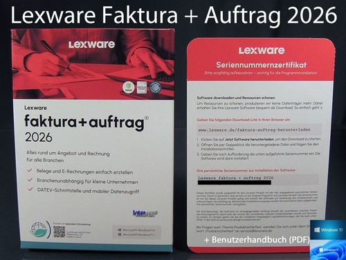 Lexware faktura auftrag 2026 - faktura,