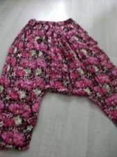 Salvar Salwar  Schalwar Haremshose Relaxhose Freizeithose Mehrfarbig ,158/164