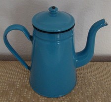26❚ antike Emaille Kaffeekanne von ca. 1920-30